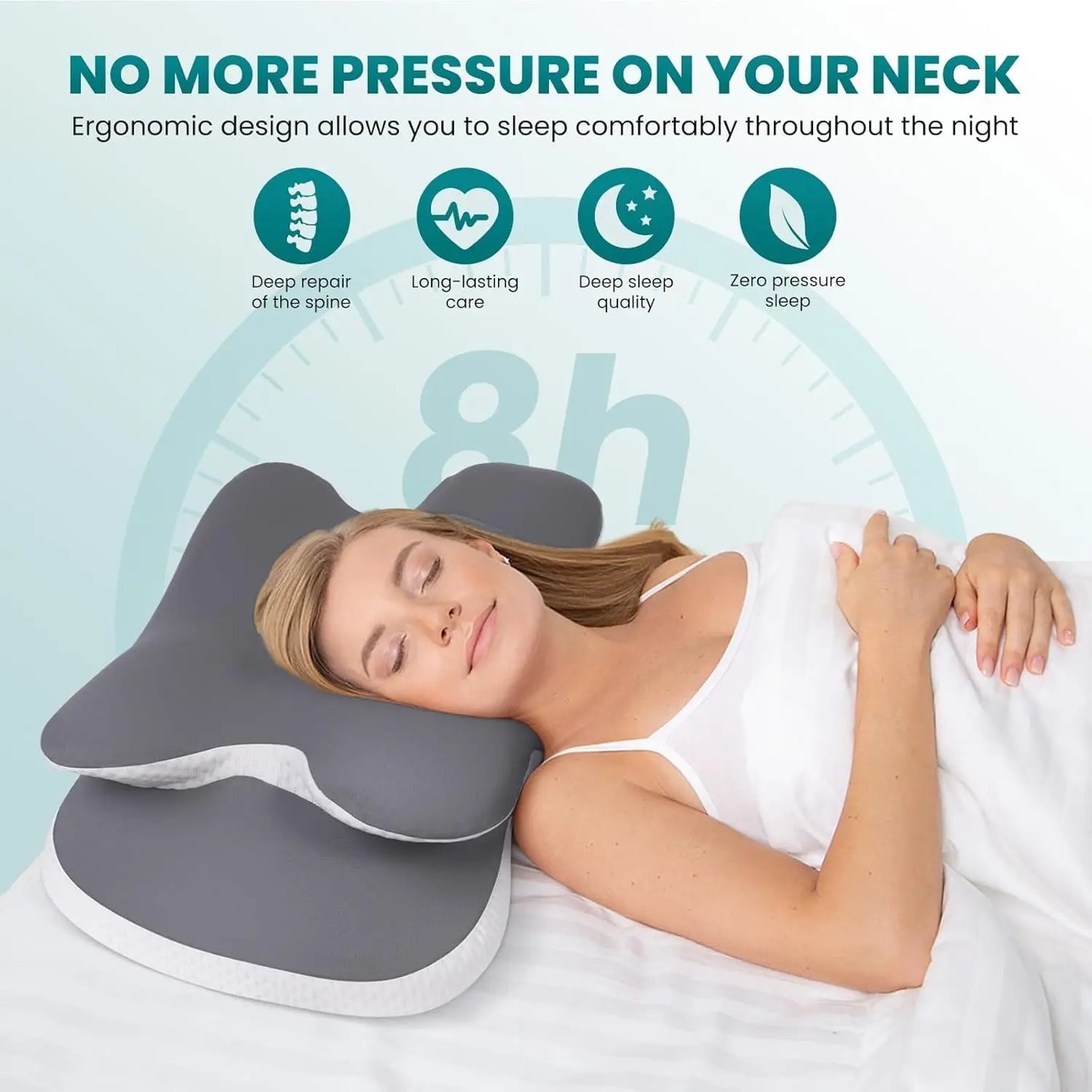 VELORA: Almohada que reduce la tensión muscular